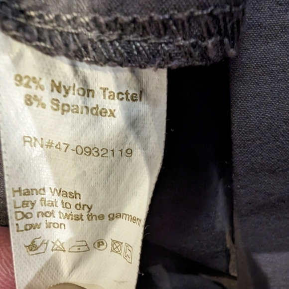 Vintage Y2K TAO Freedom of The Body Wide Leg Boho pants women's Gray size 12 - Picture 10 of 11